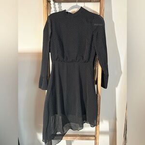 Black Polka Dot Dress